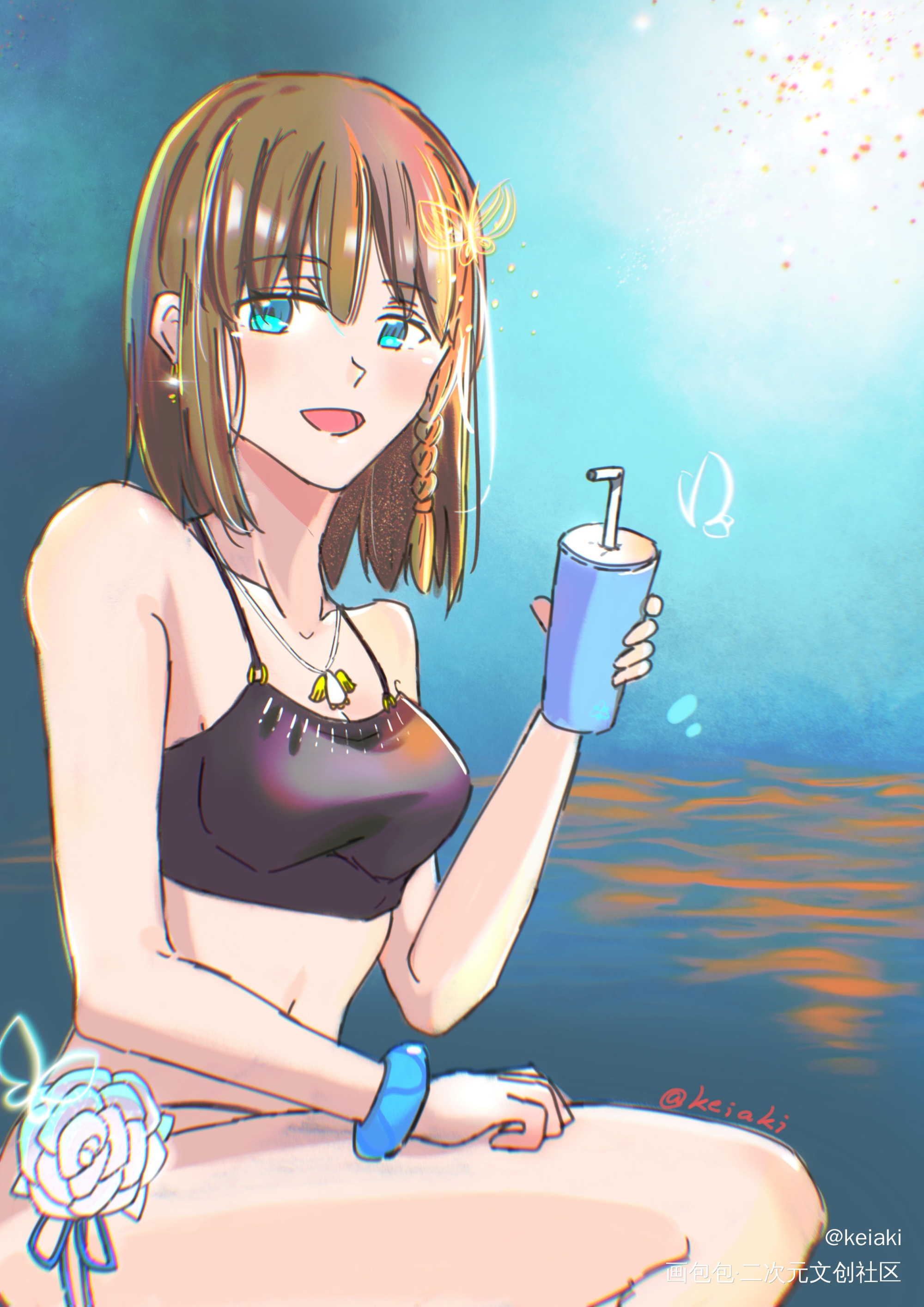 画个夏绿蒂_FGO日系绘画绘画作品