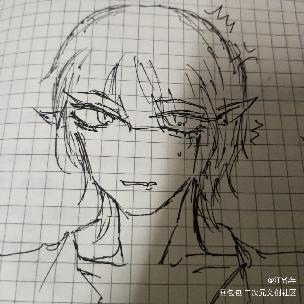 自家oc_手绘oc绘画作品