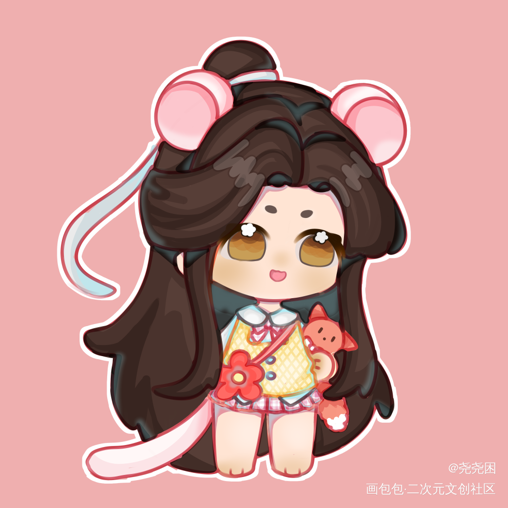 鼬怜怜_天官赐福花怜谢怜绘画作品