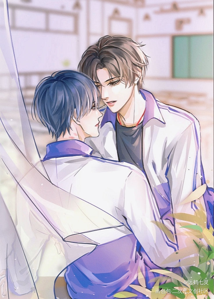 画他们我是真的勤快_伪装学渣朝俞摸鱼绘画作品