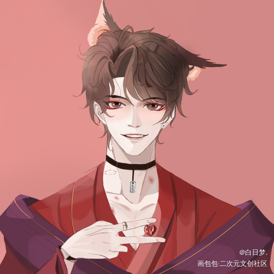 今日份的可爱甜辛_188男团妹叔赵锦辛绘画作品