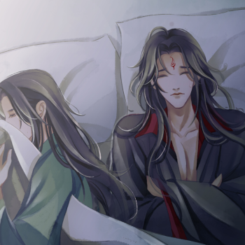 冰秋_人渣反派自救系统冰秋绘画作品