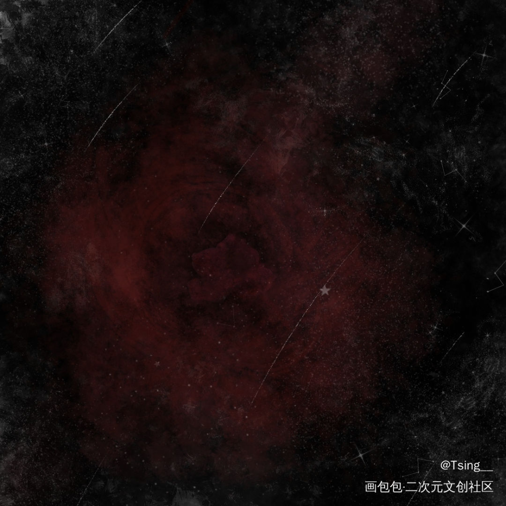 玫瑰星云_我只喜欢你的人设自习周自珩夏习清玫瑰星云绘画作品