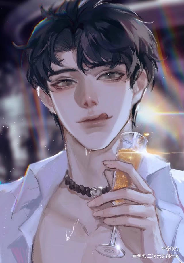 甜辛_谁把谁当真赵锦辛绘画作品