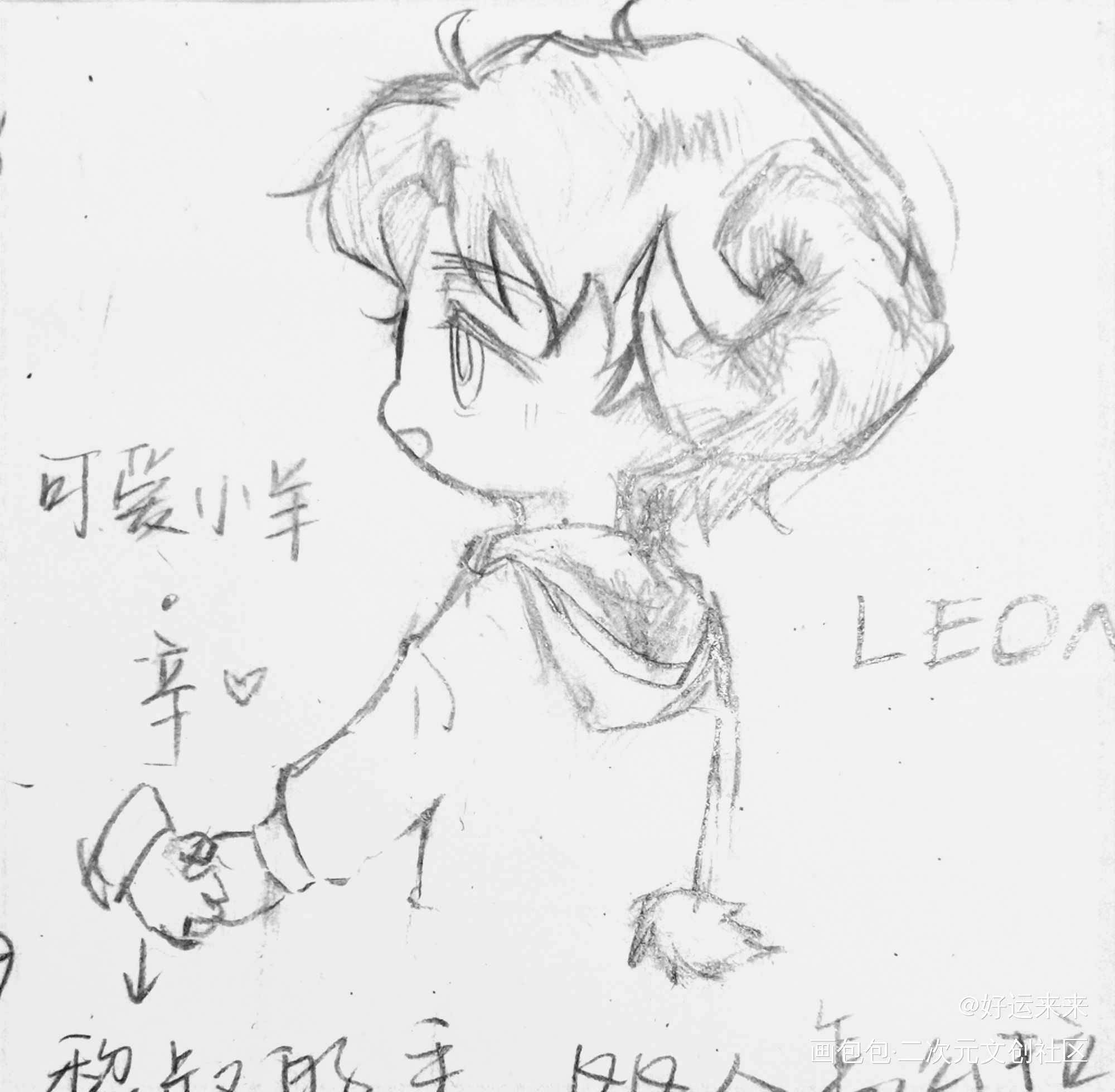 QQ辛_188男团赵锦辛绘画作品