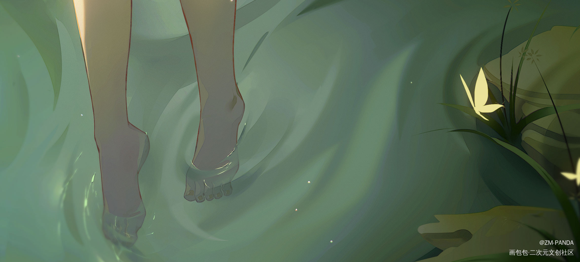 侵蚀_绘画oc绘画作品