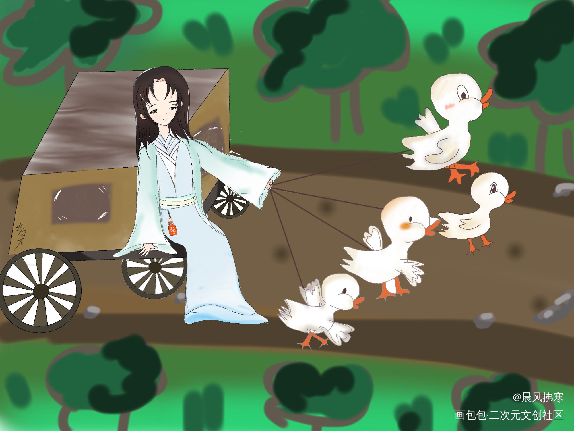 秀才早期赶考珍贵影像_娘娘腔群秀李程秀我要上首推同人绘画绘画作品