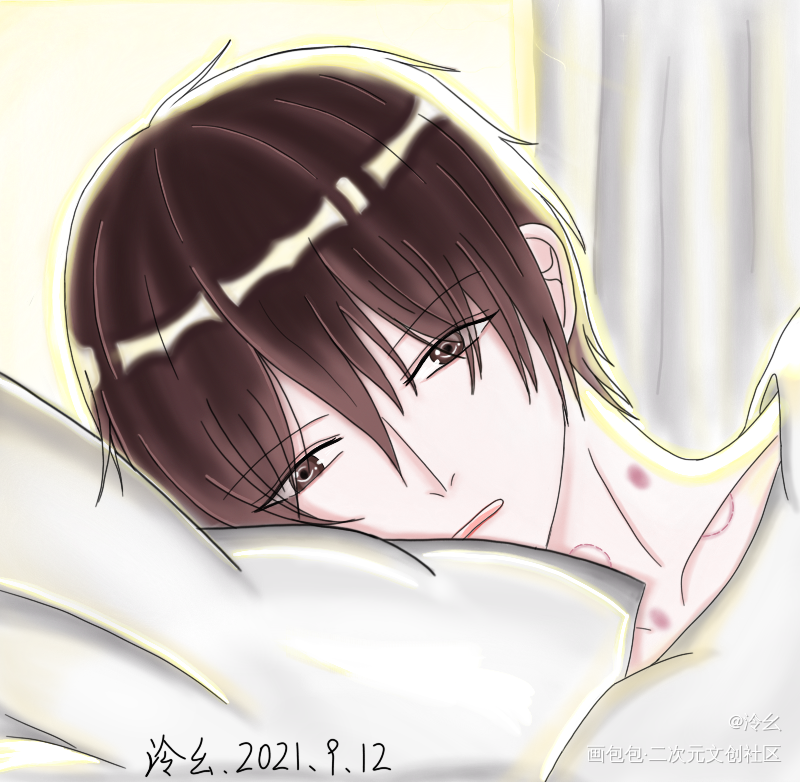 停停_破云江停淮上绘画作品