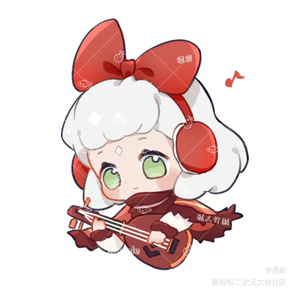 一些光遇稿_光遇Q版约稿绘画作品