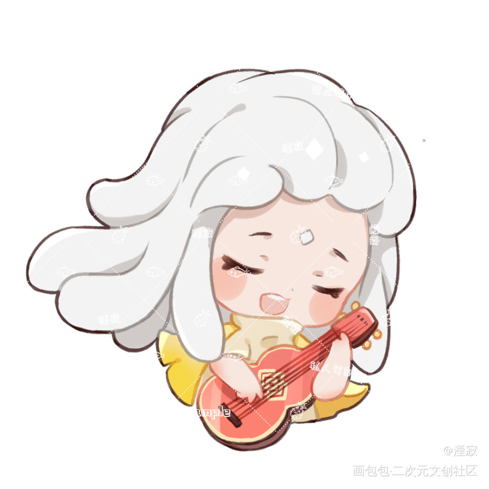 一些光遇稿_光遇Q版约稿绘画作品