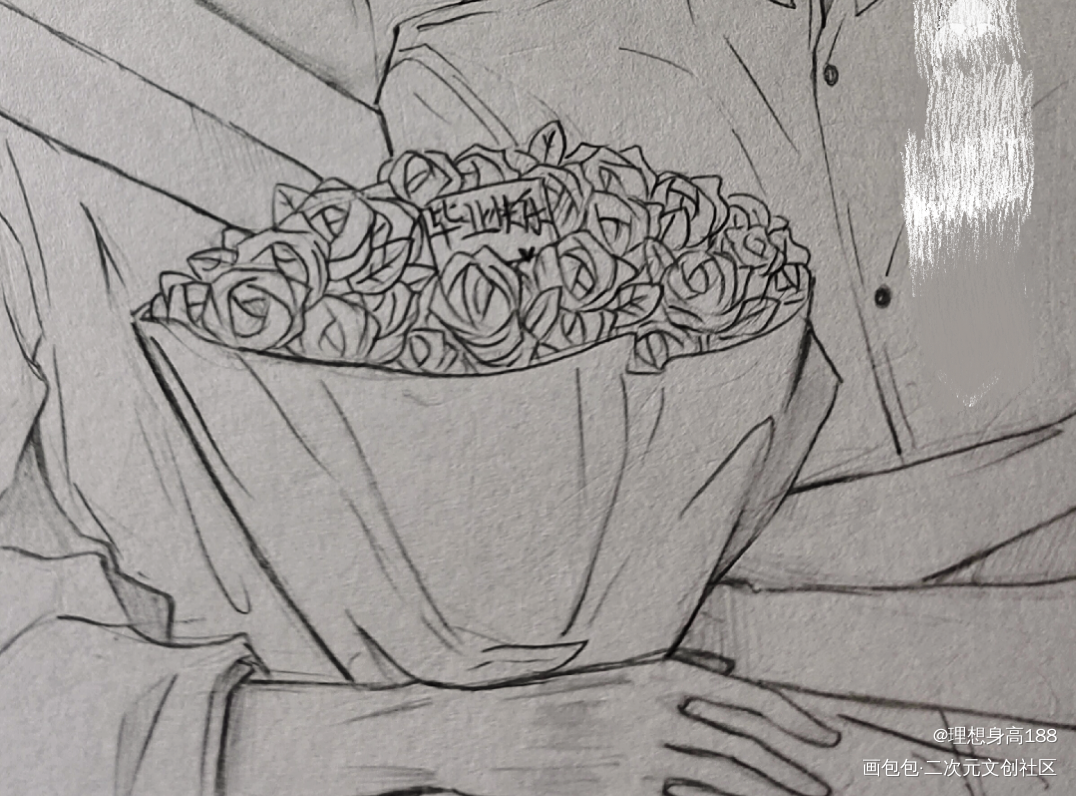_你却爱着一个傻逼188男团李简李玉简隋英手绘绘画作品