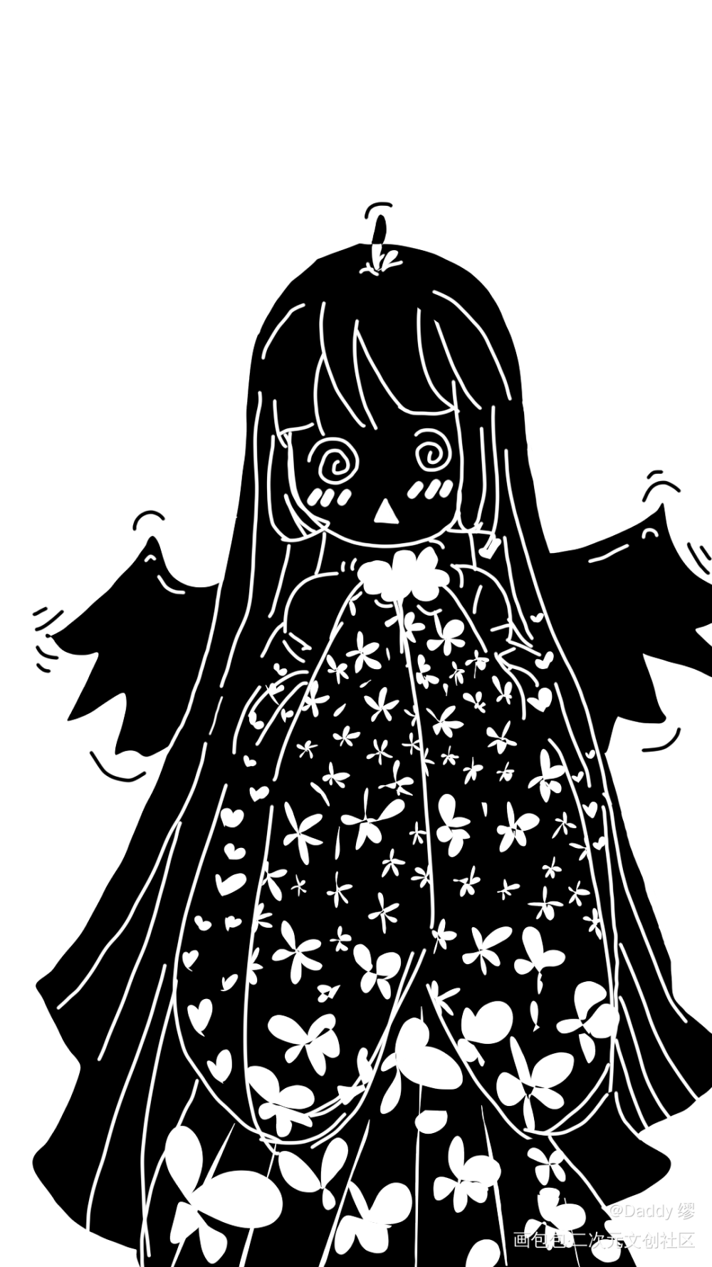 _手绘Q版绘画作品
