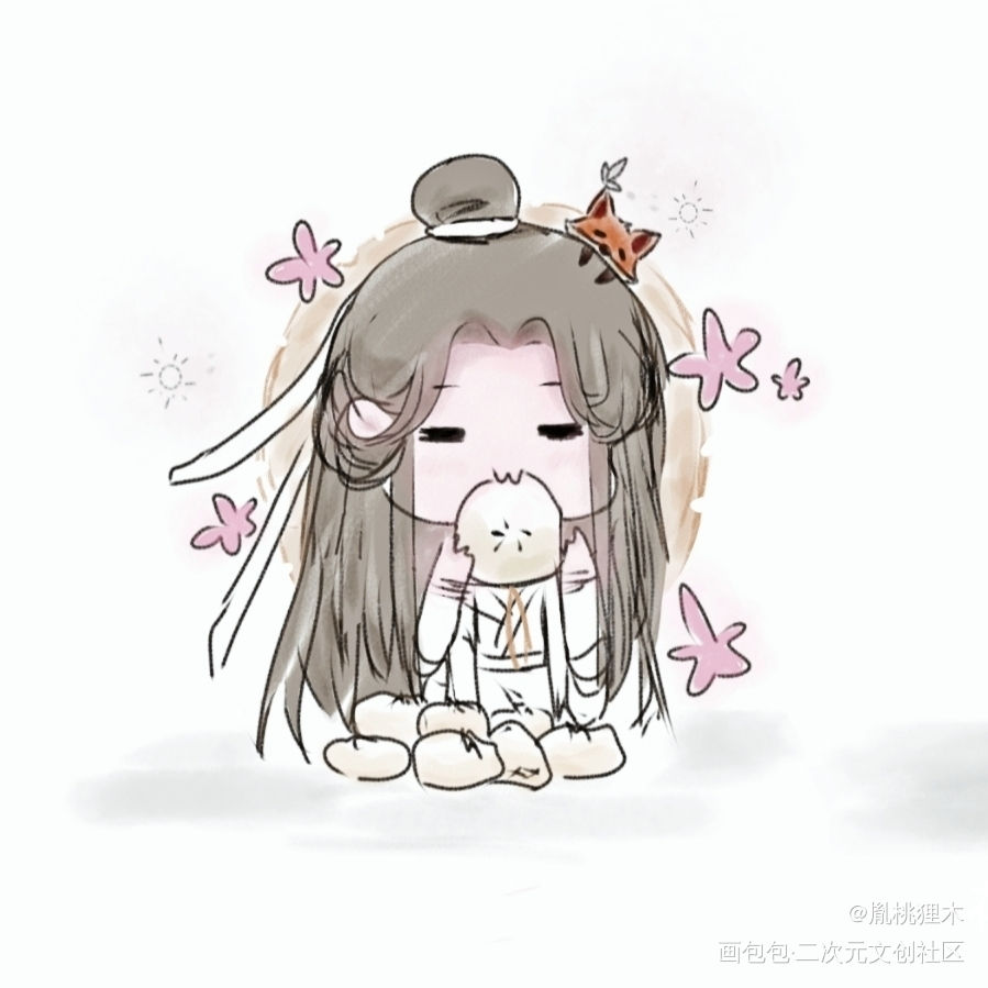 _人渣反派自救系统天官赐福魔道祖师冰秋花怜忘羡Q版绘画作品