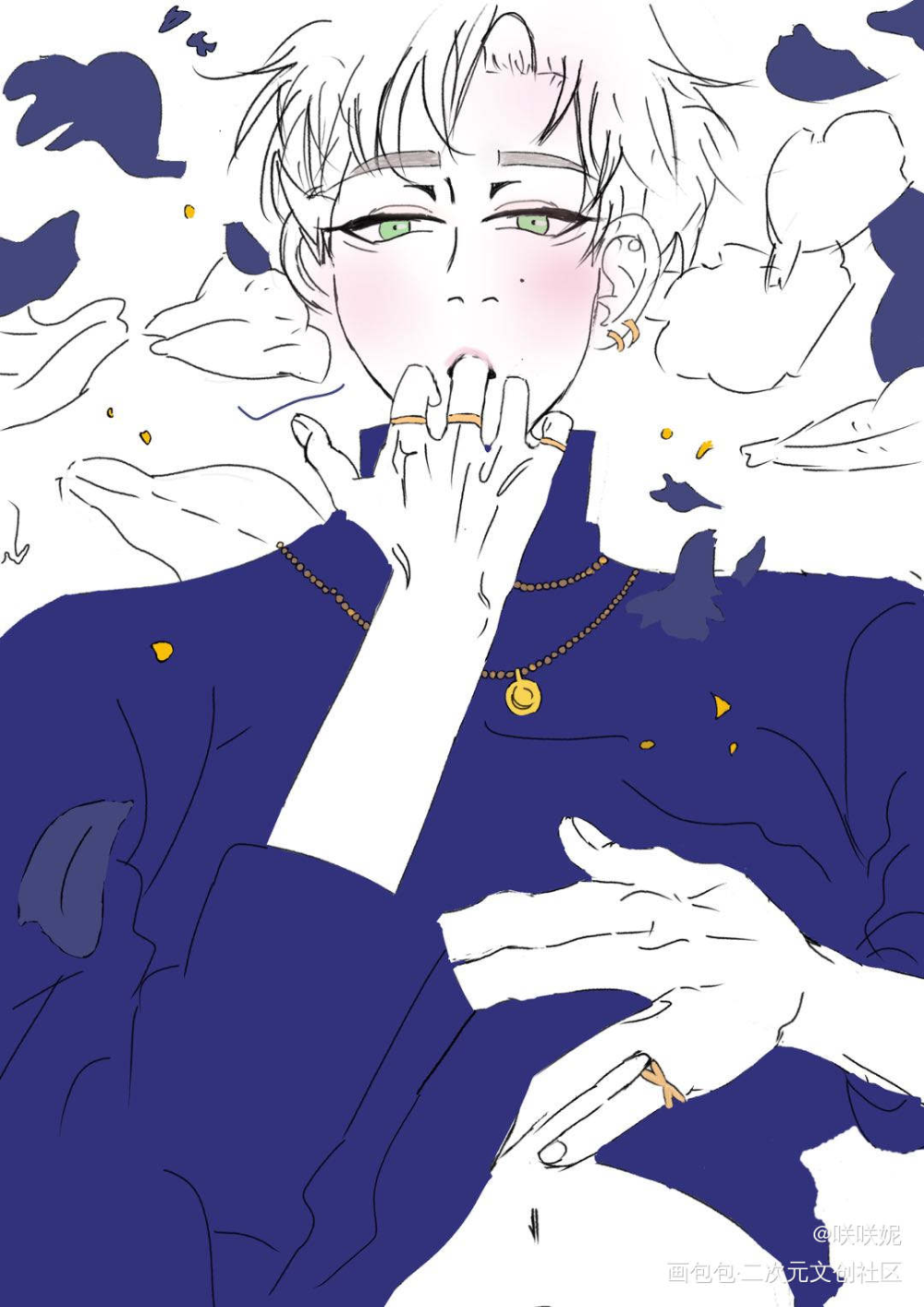 love or hate/临摹_日系绘画作品