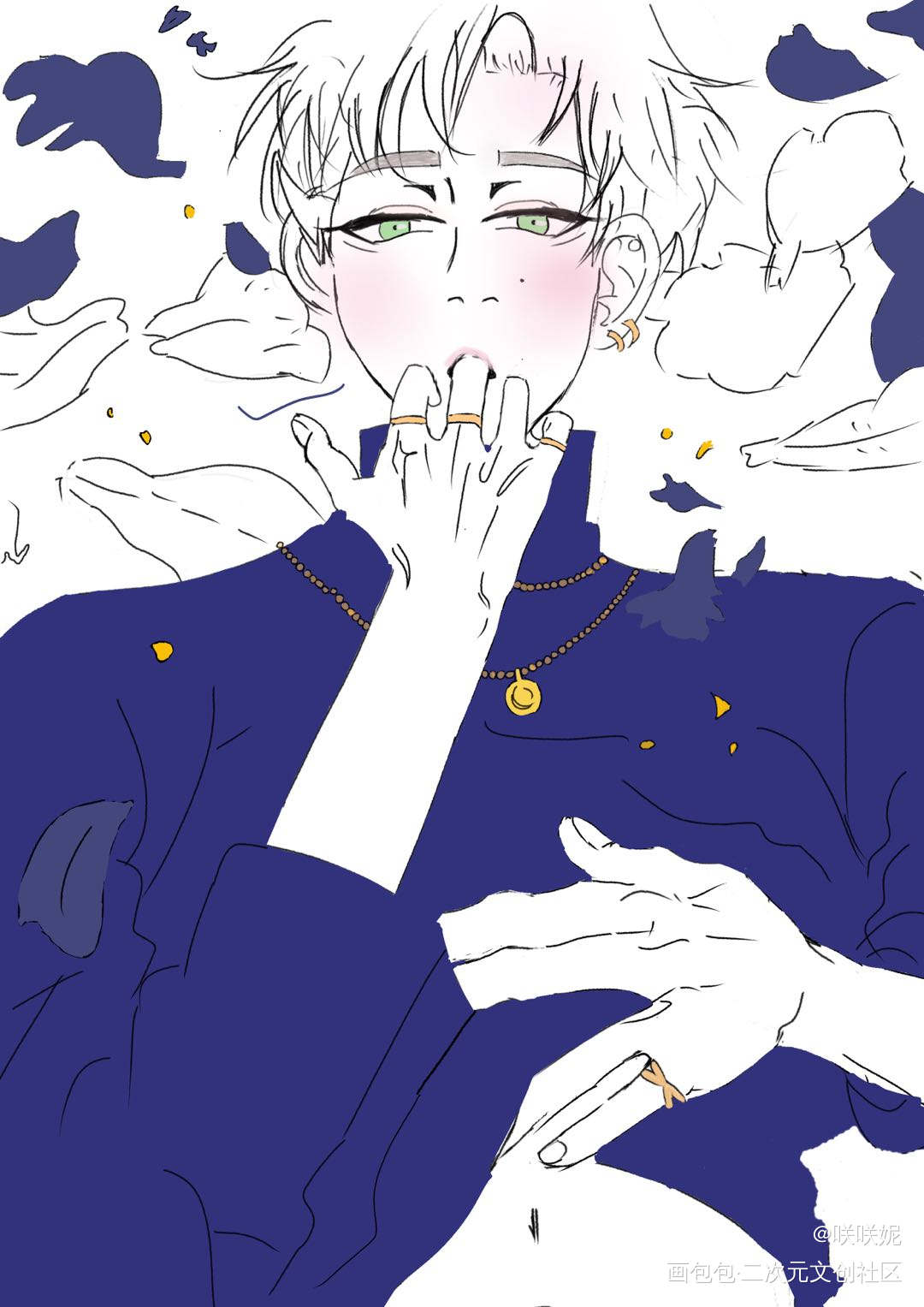 love or hate/临摹_日系绘画作品