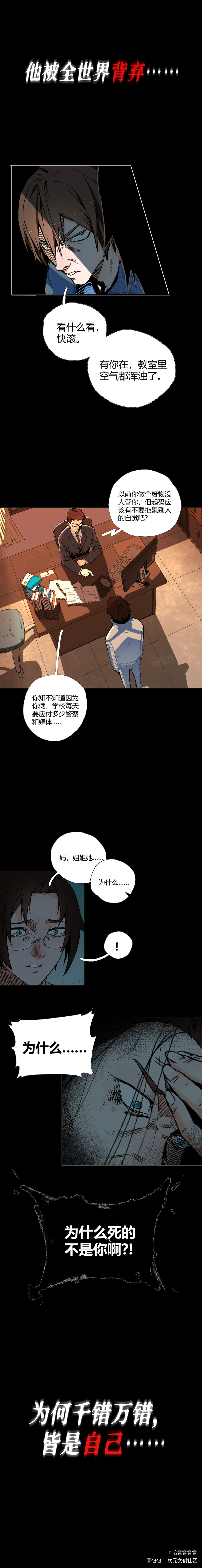 我的漫画连载啦！请大家多多支持_连载漫画漫画条漫画画原创漫画绘画原创oc绘画作品