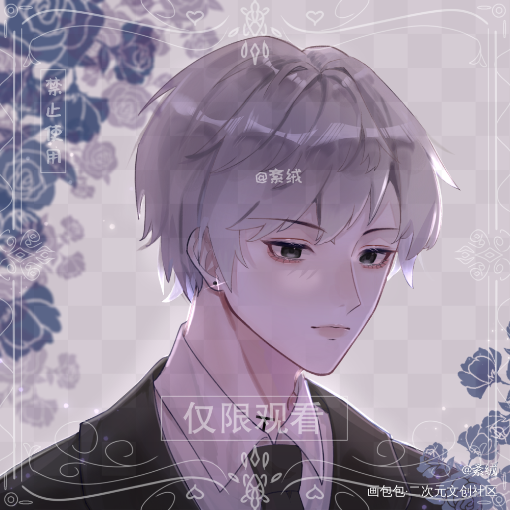 头像稿_约稿绘画作品
