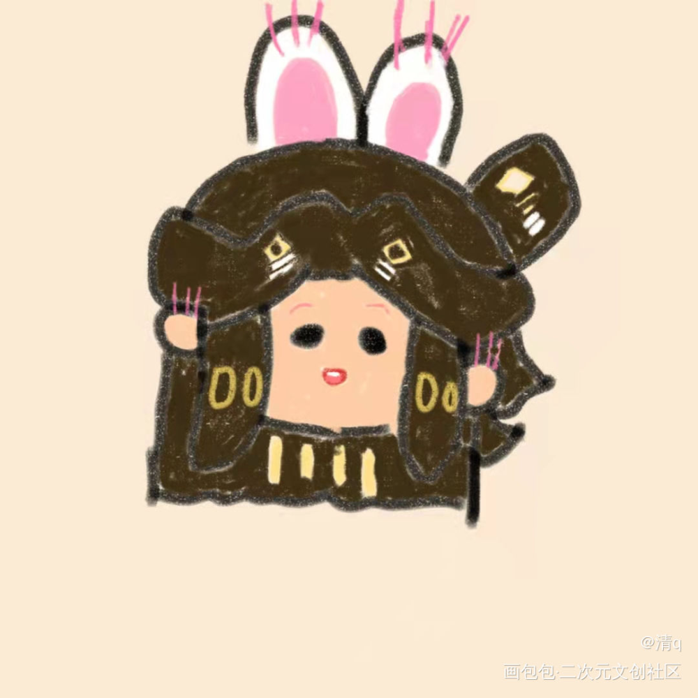 怜怜_花怜Q版绘画绘画作品