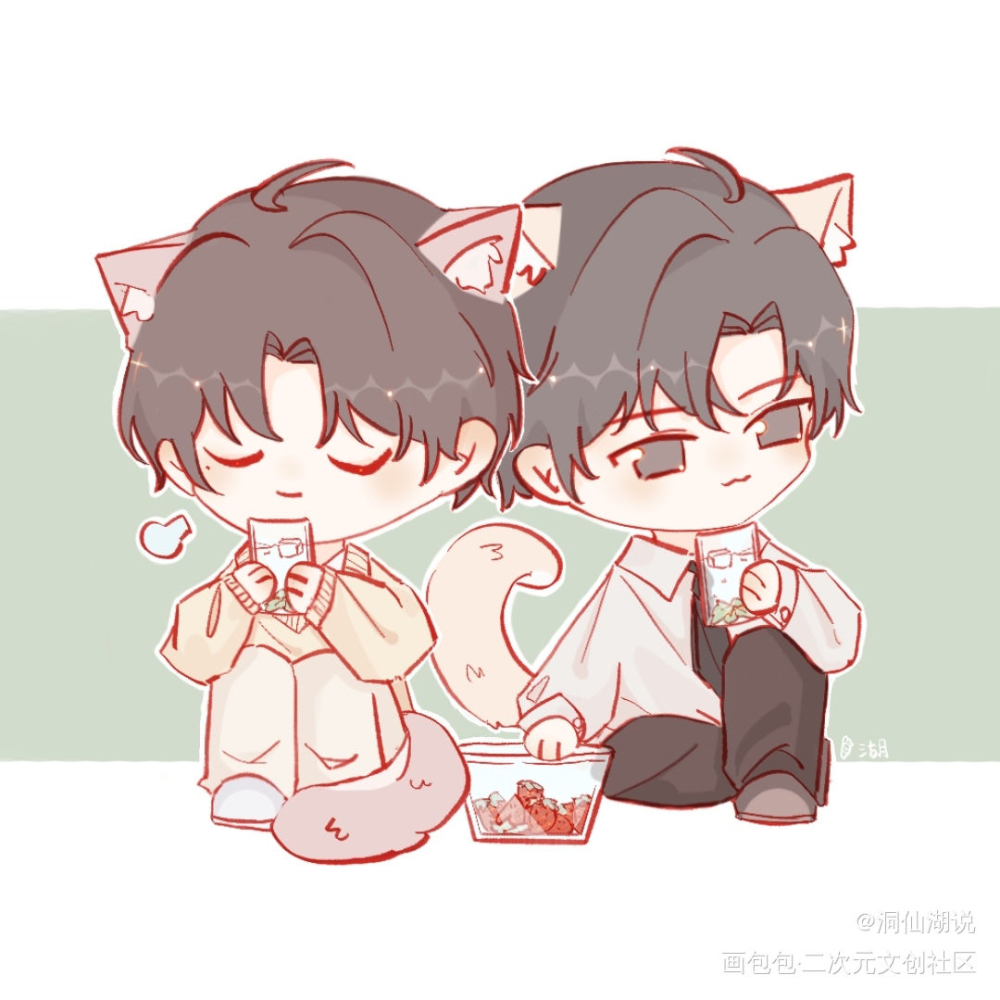 两只猫猫_一级律师绘画作品