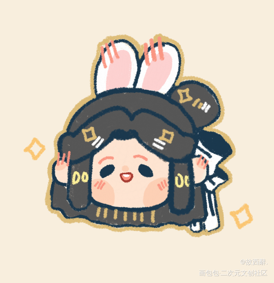 _天官赐福绘画作品