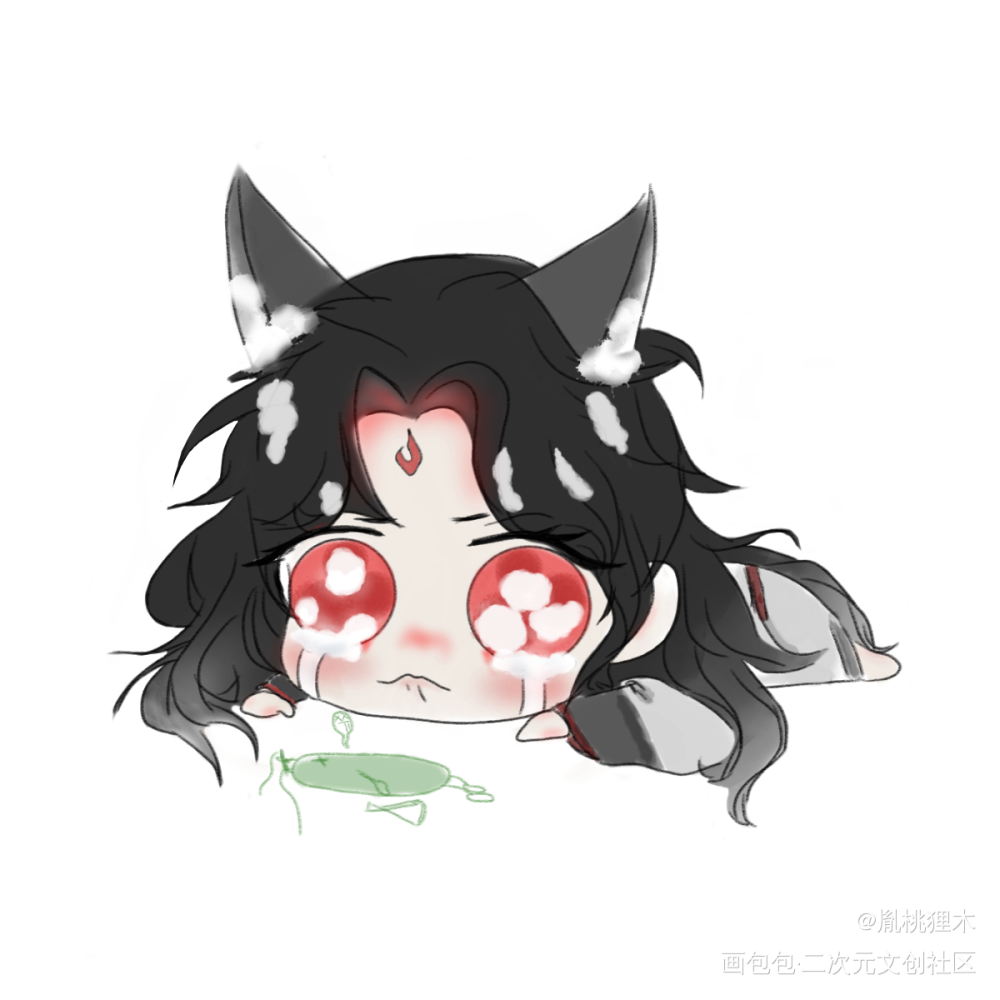 _人渣反派自救系统天官赐福魔道祖师冰秋花怜忘羡Q版绘画作品