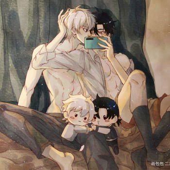 【光时】岁月静好_时光代理人光时陆光平涂日系插画程小时绘画作品