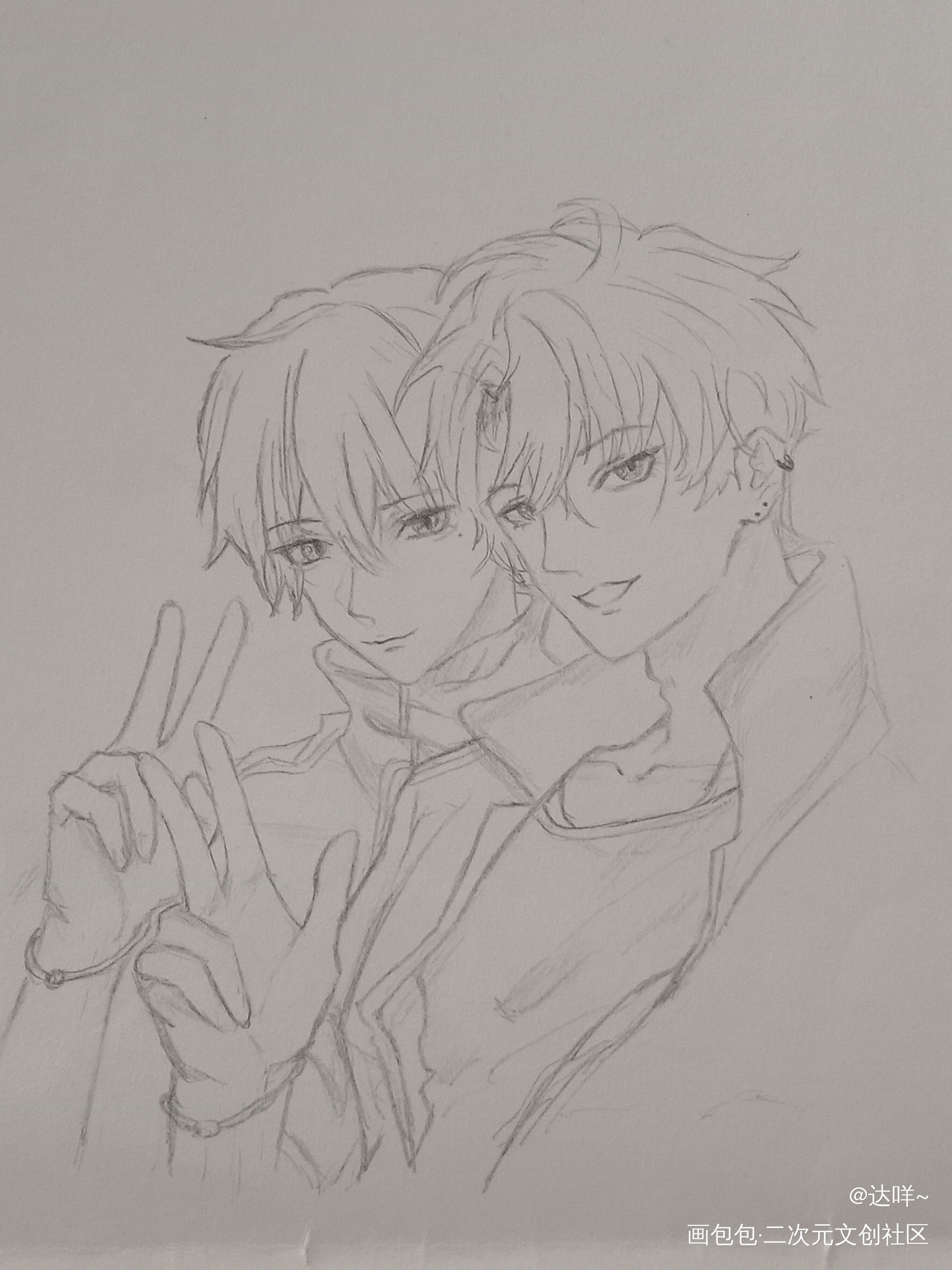 _伪装学渣临摹绘画作品