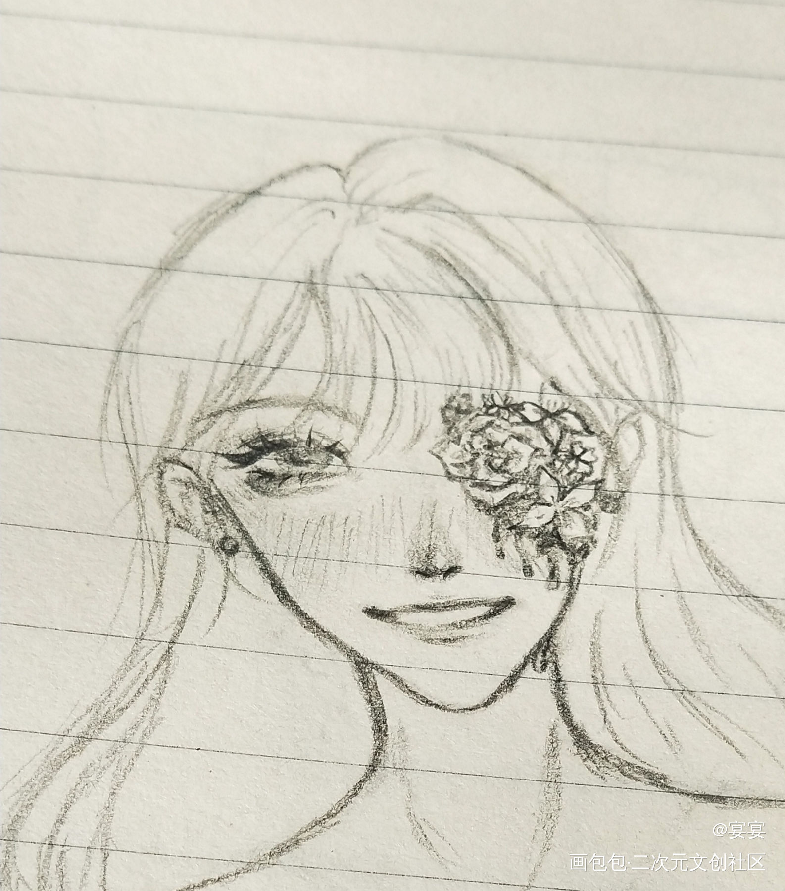 _手绘绘画作品