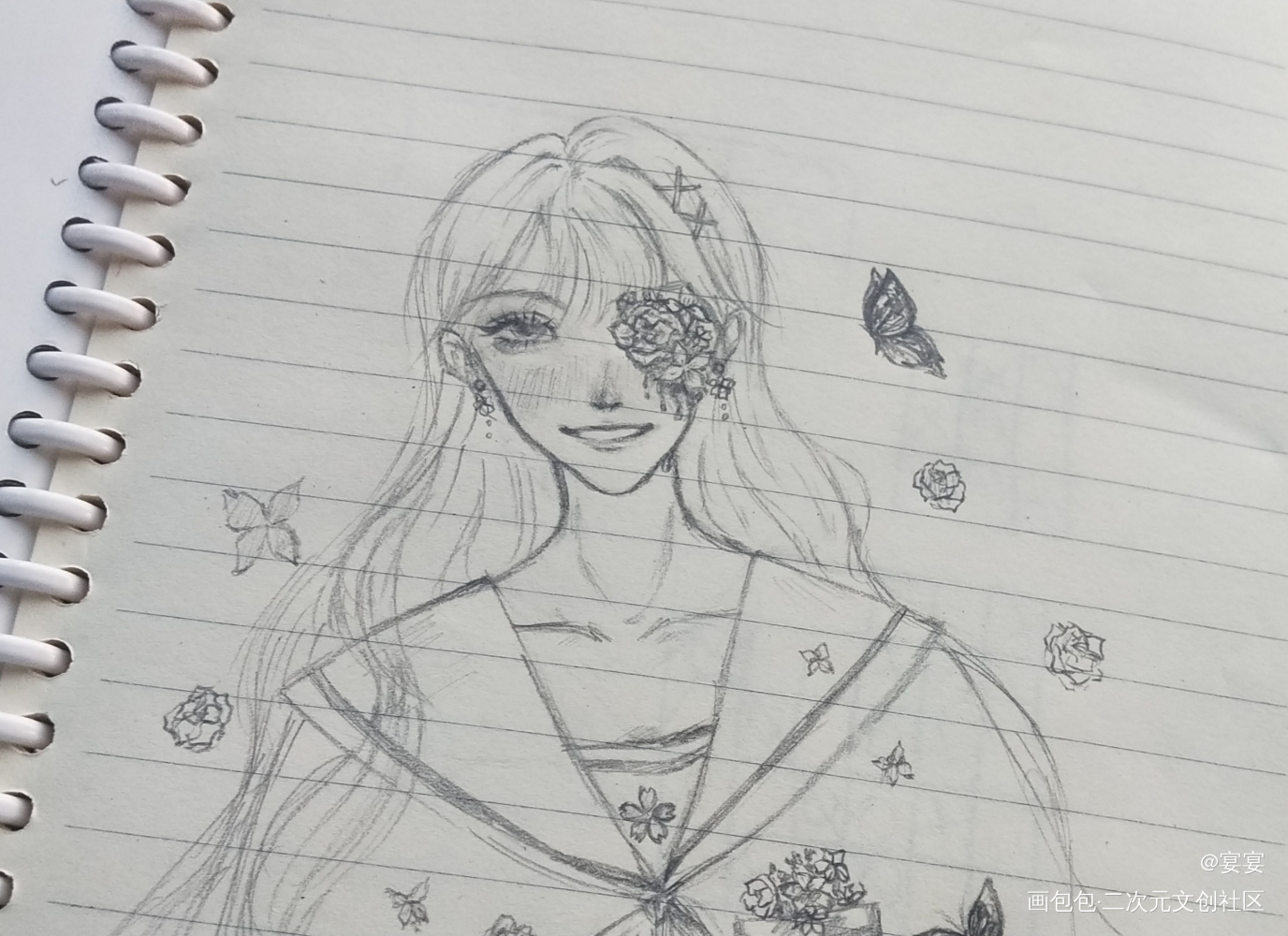 _手绘绘画作品