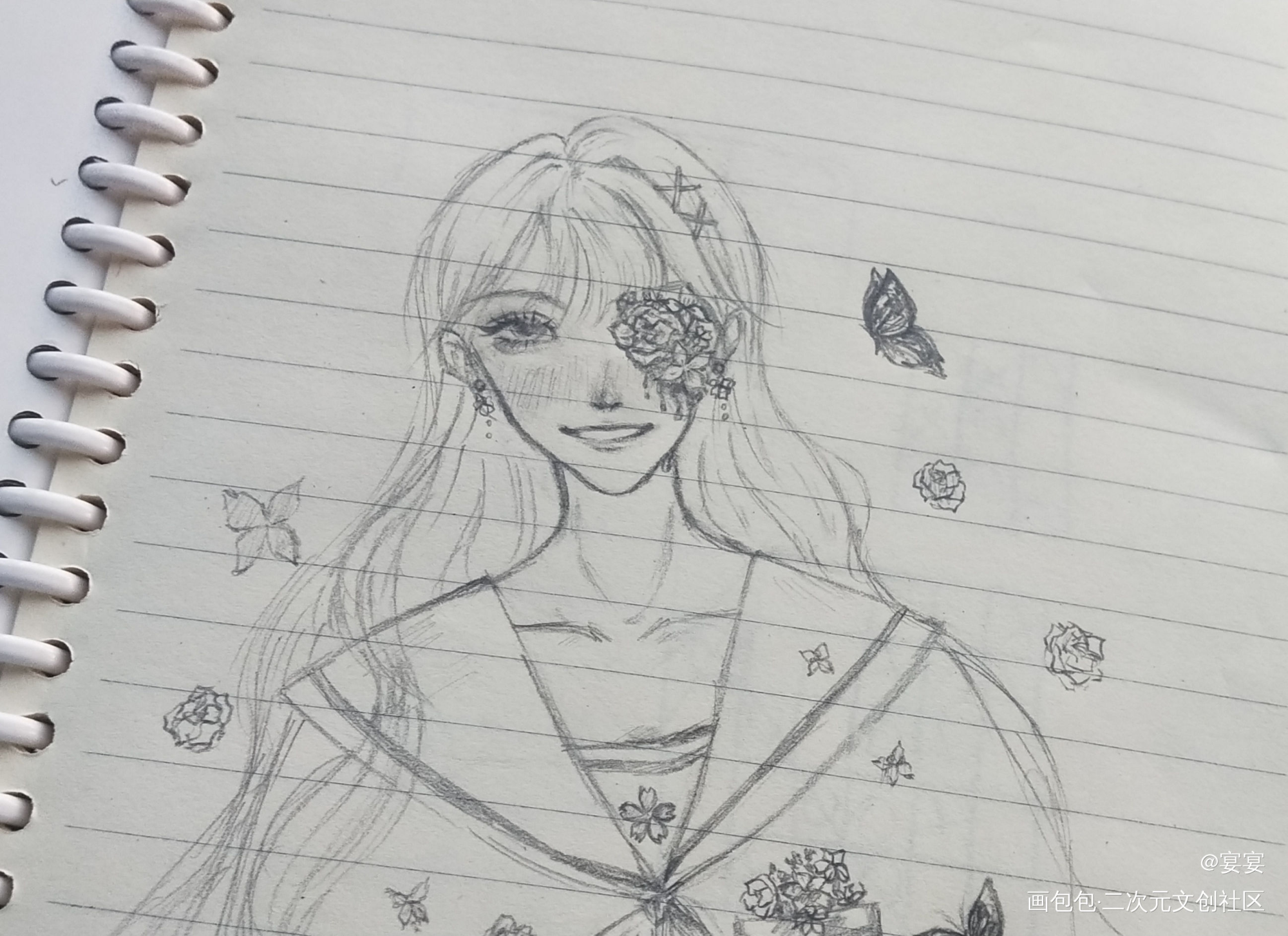 _手绘绘画作品