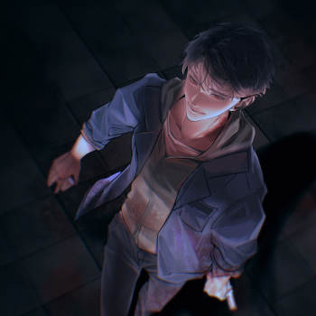 热心市民陈大锤祝您中秋快乐_厚涂求点评同人陈歌我有一座恐怖屋绘画