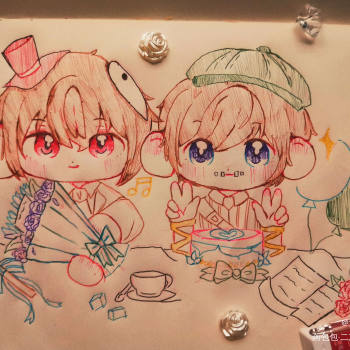 第五人格的摸鱼_第五人格杰佣手绘q版绘画作品