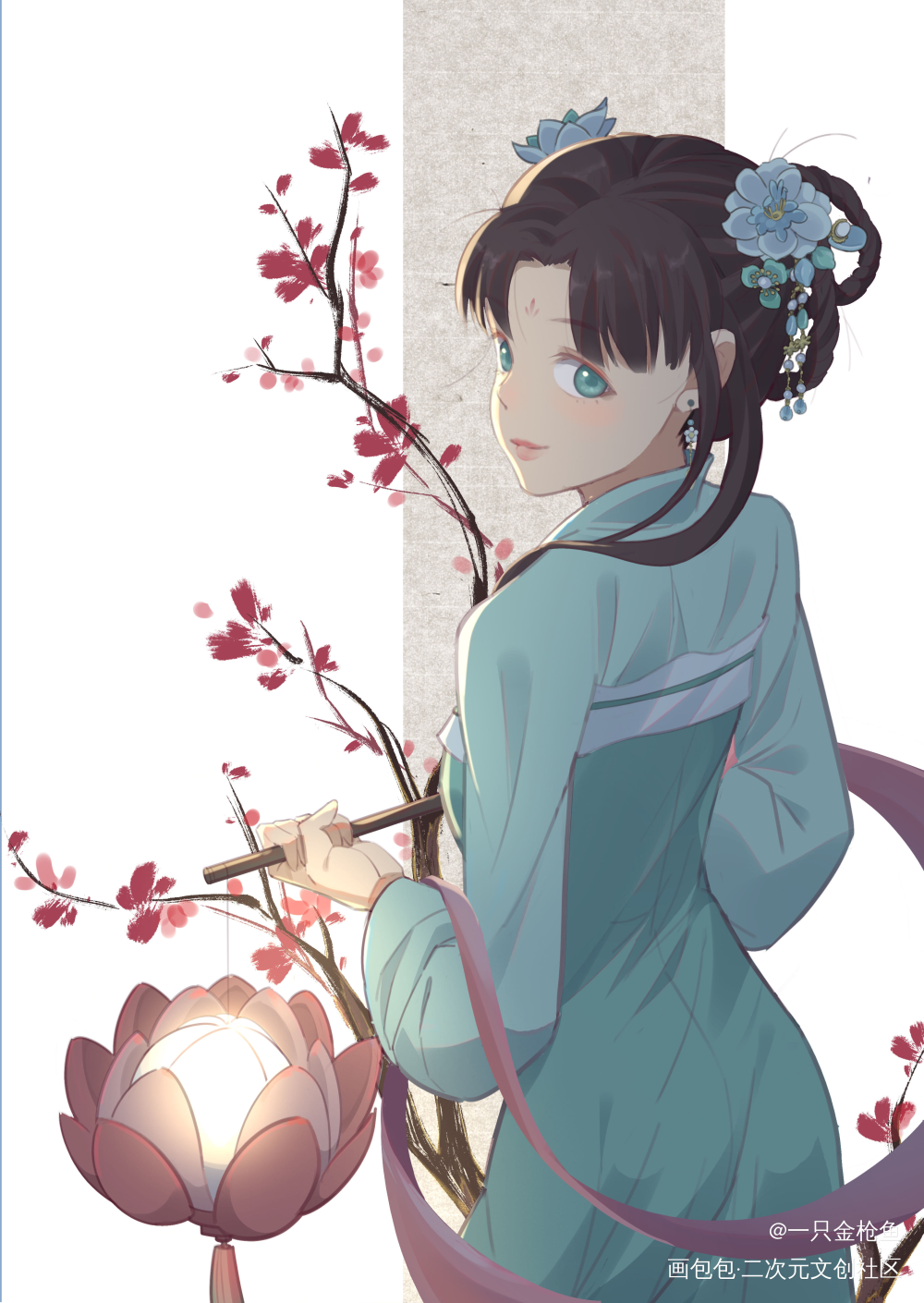 剧本杀插图_古风绘画作品