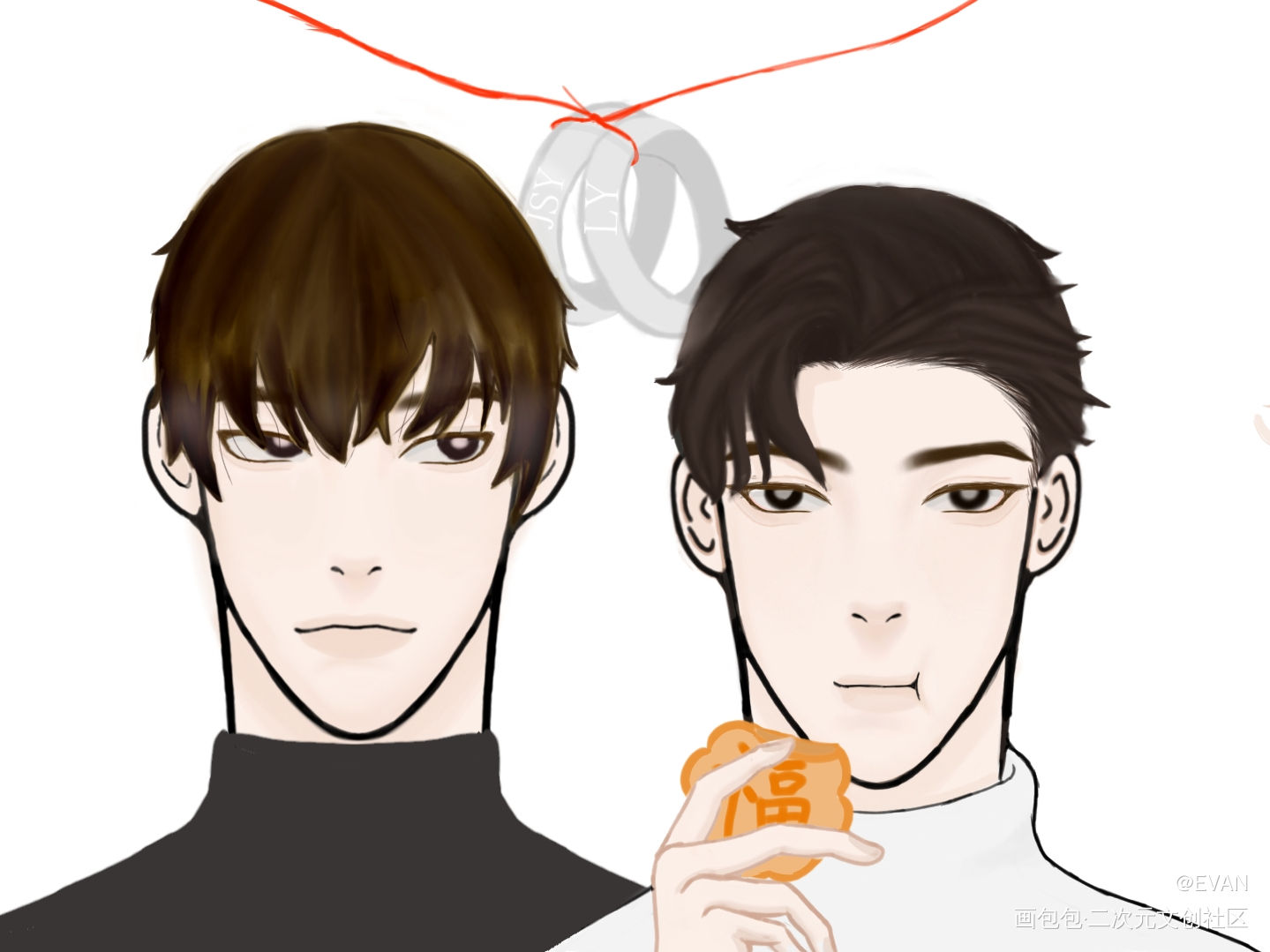 李简_你却爱着一个傻逼李简绘画作品