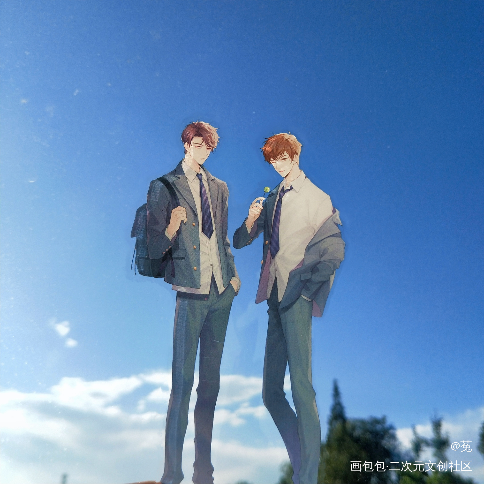 我喜欢你的信息素_我喜欢你的信息素绘画作品