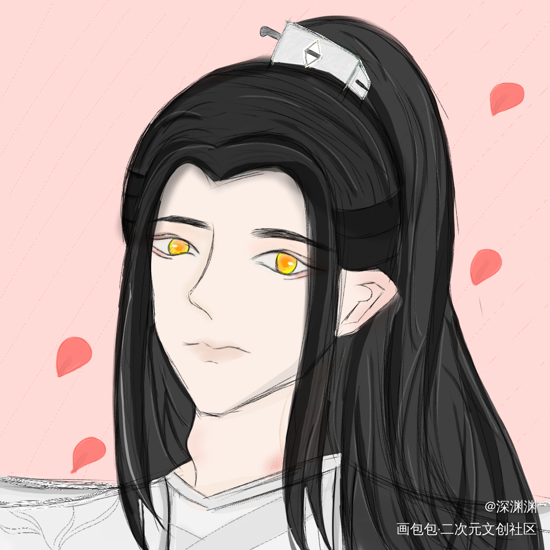 师尊赛高！_二哈和他的白猫师尊手绘绘画作品