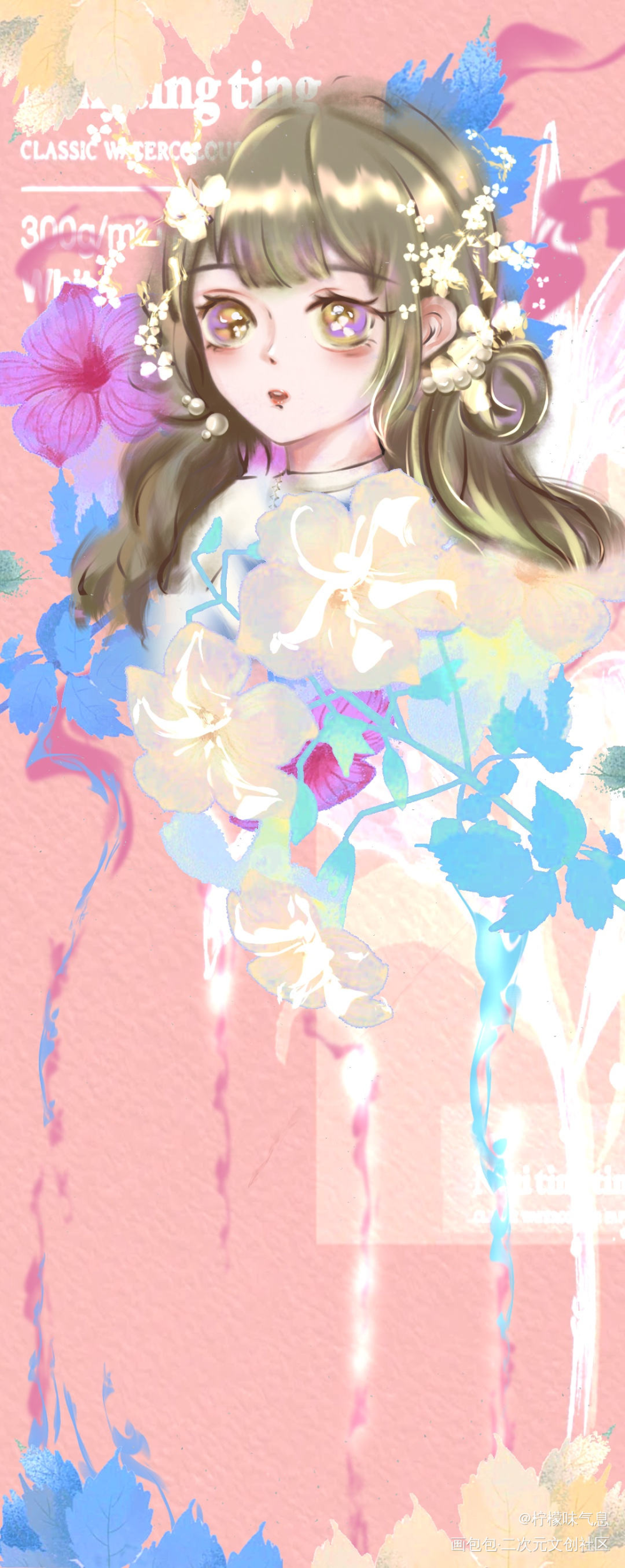 二次元插画_手绘日系绘画作品