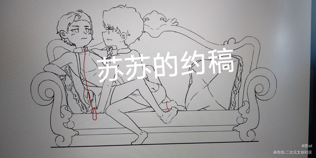 妹叔涩图_谁把谁当真188男团妹叔Q版约稿绘画作品