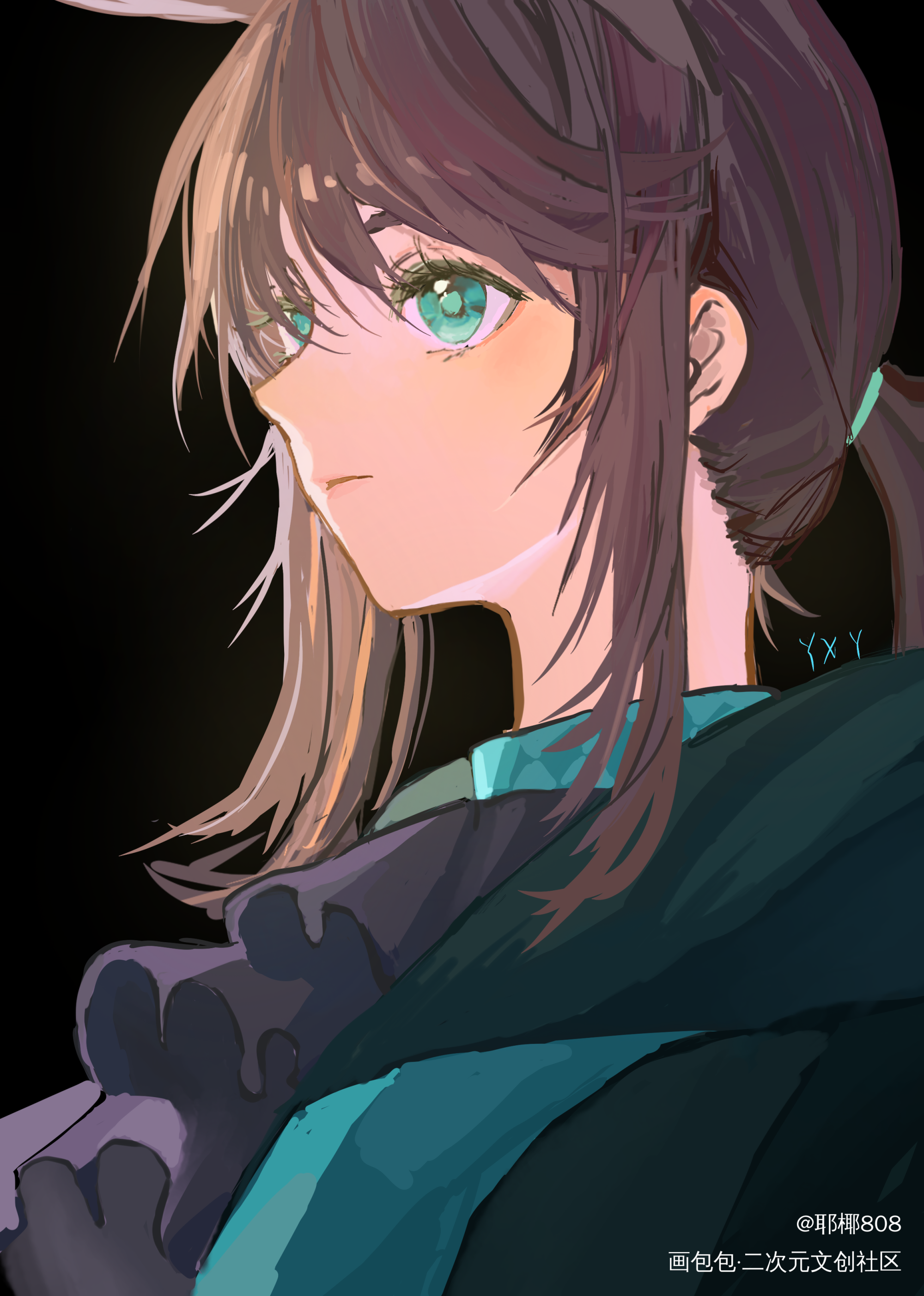 练习_明日方舟绘画作品