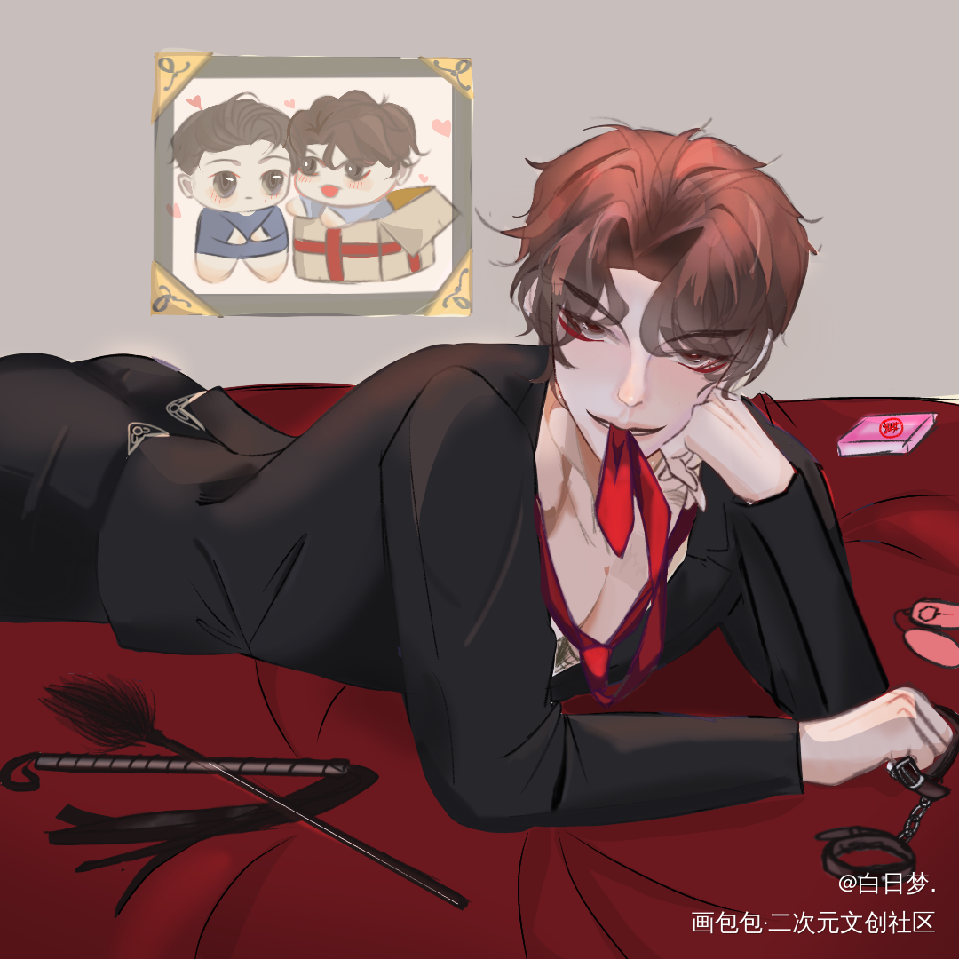 黎叔叔，你真的不想要我吗？_188男团妹叔赵锦辛绘画作品