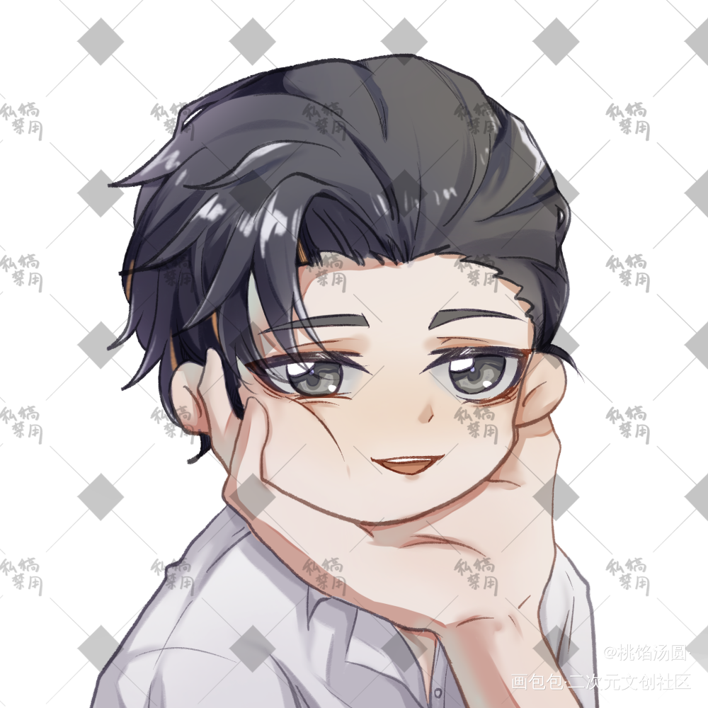 约的李简QQ人_188男团李简绘画作品