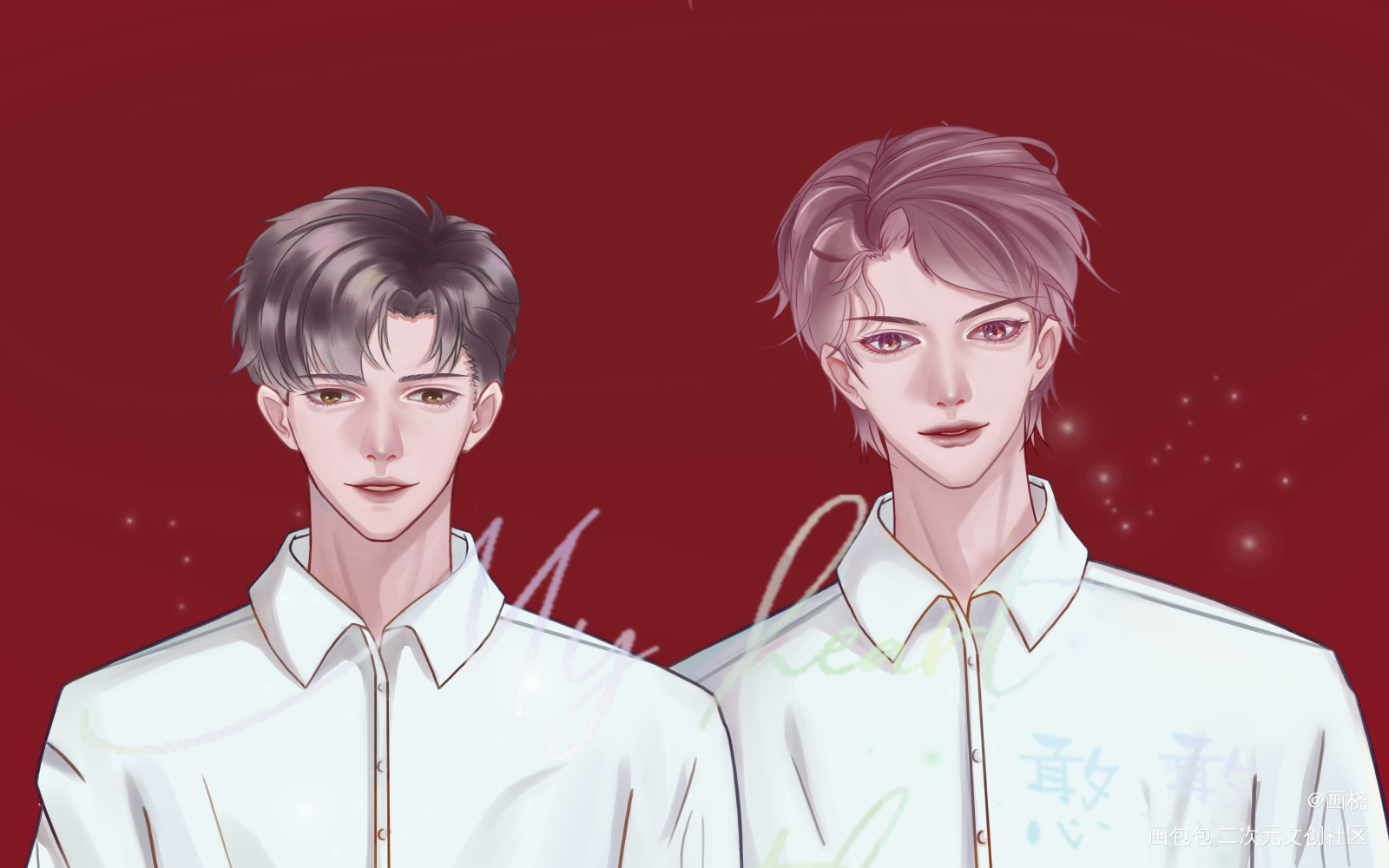 黎叔叔生日快乐_谁把谁当真妹叔水千丞绘画作品