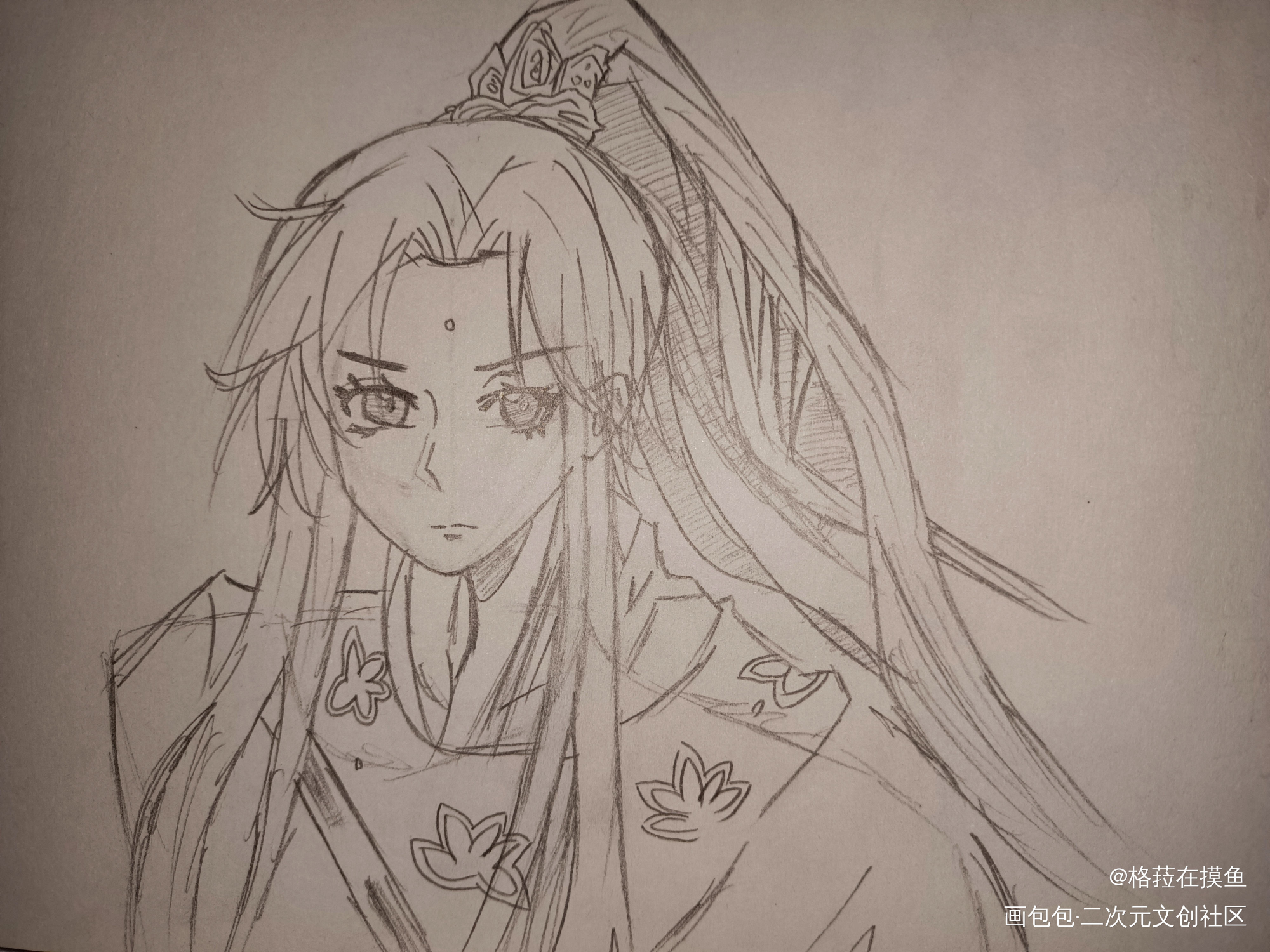 傲娇小金凌_魔道祖师我要上首推临摹绘画作品