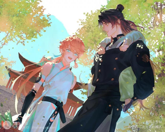 _天宝伏妖录绘画作品