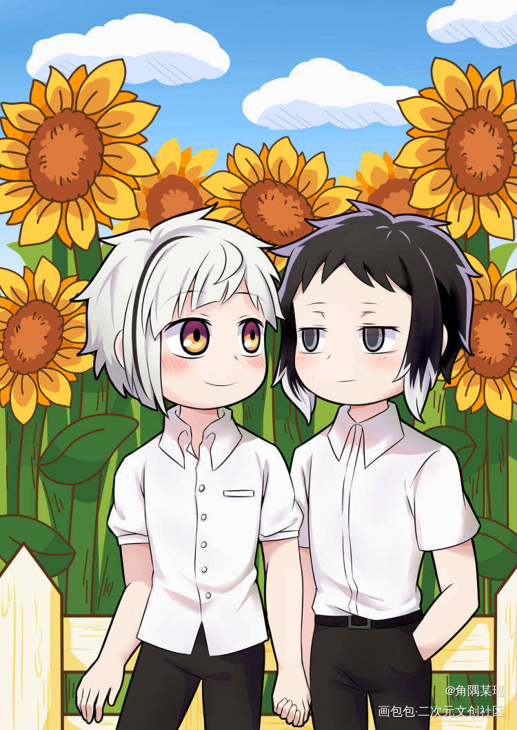_文豪野犬芥敦绘画作品