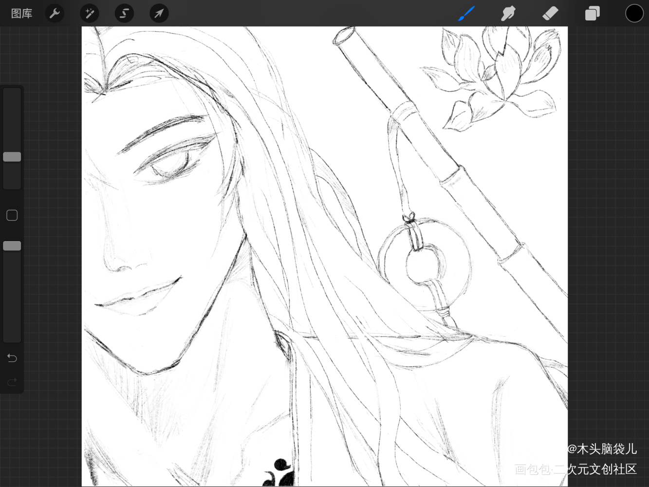 练习1_魔道祖师魏无羡绘画作品