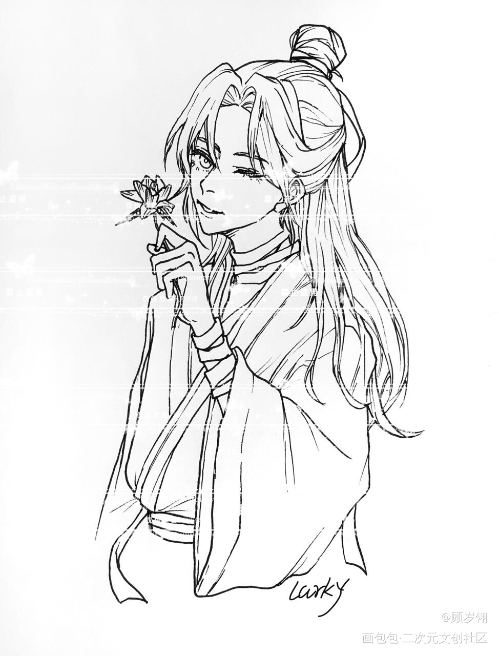 _天官赐福我要上首推绘画作品