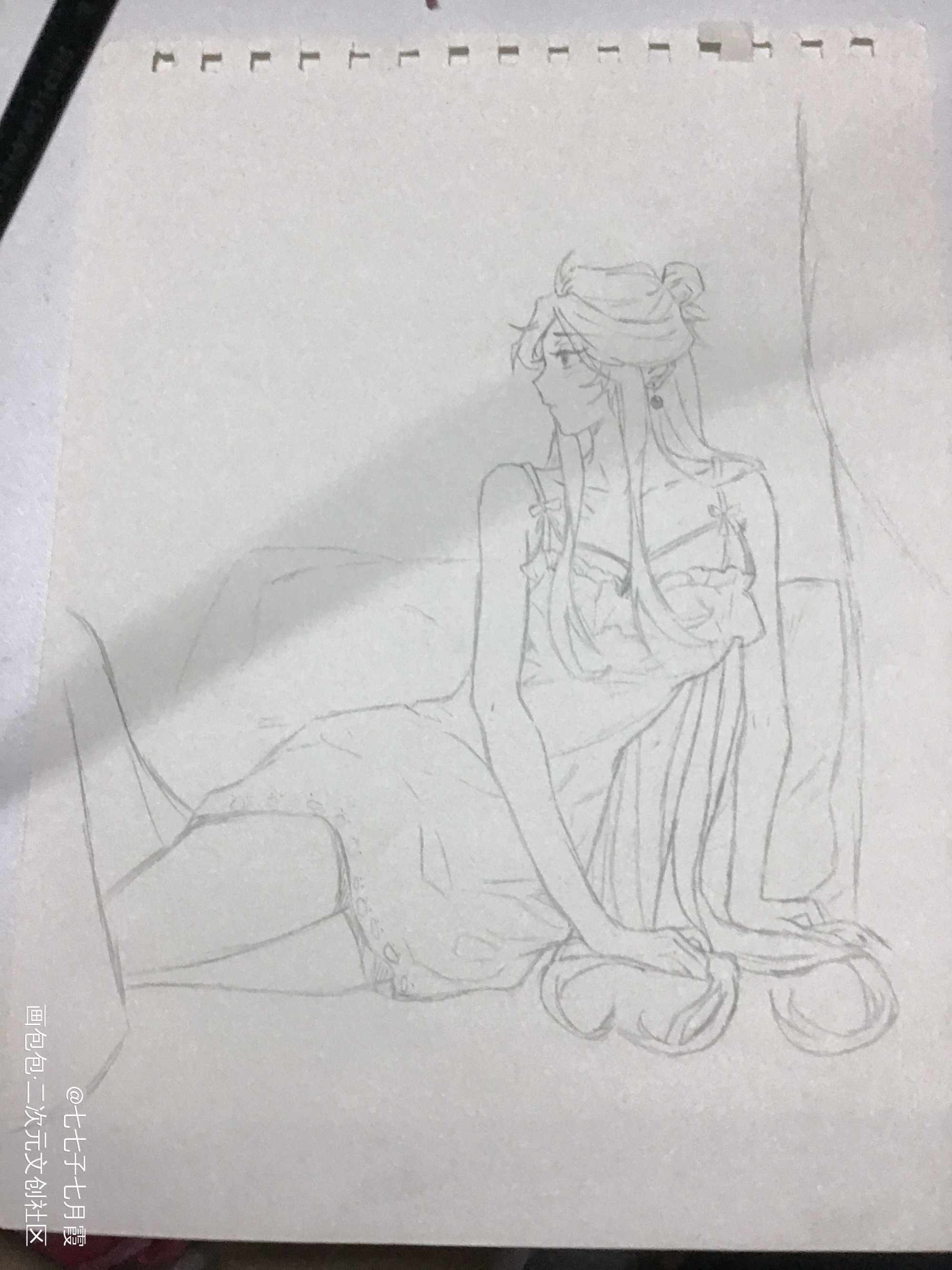 _天官赐福谢怜绘画作品