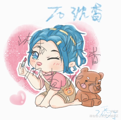 是抽中的稿子呀_附加遗产188男团洛温温小辉绘画作品