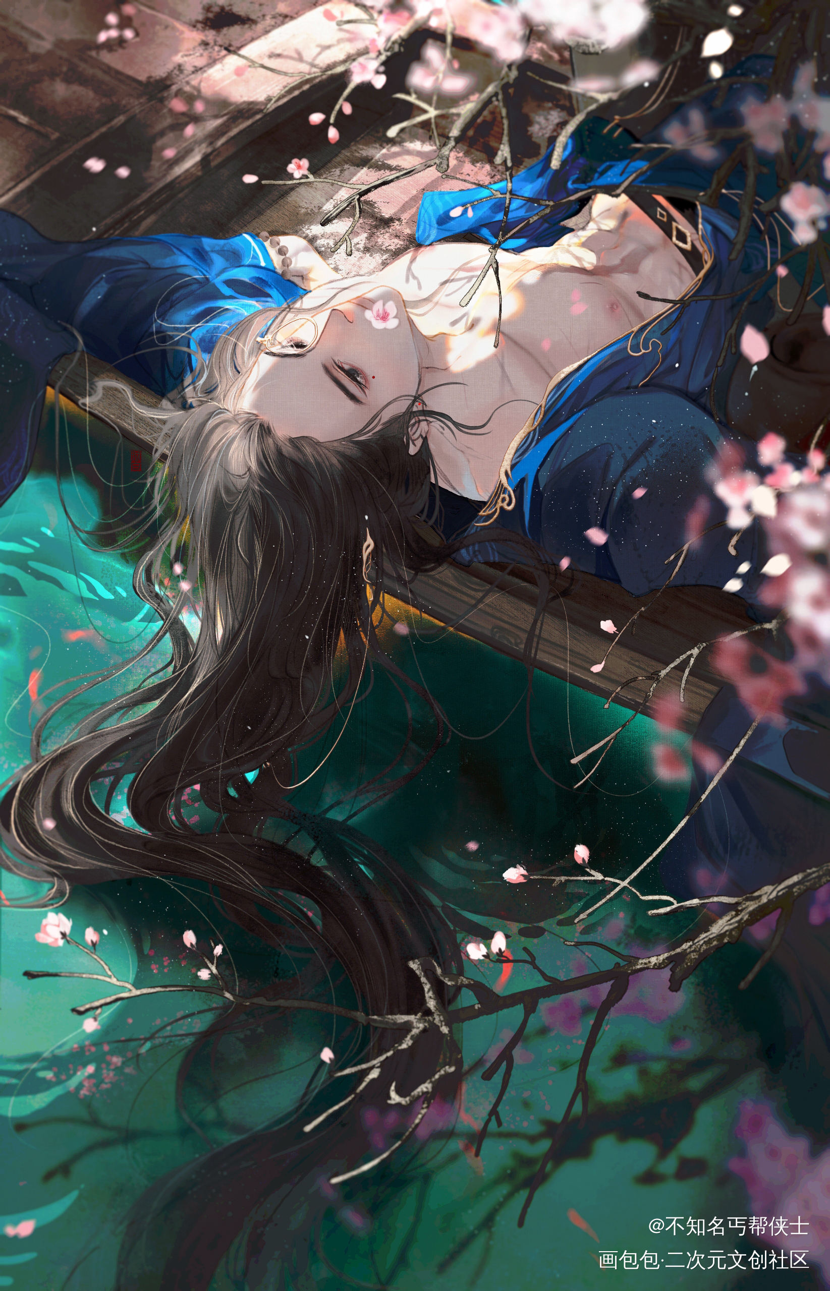 好热_杀破狼长顾顾昀绘画作品